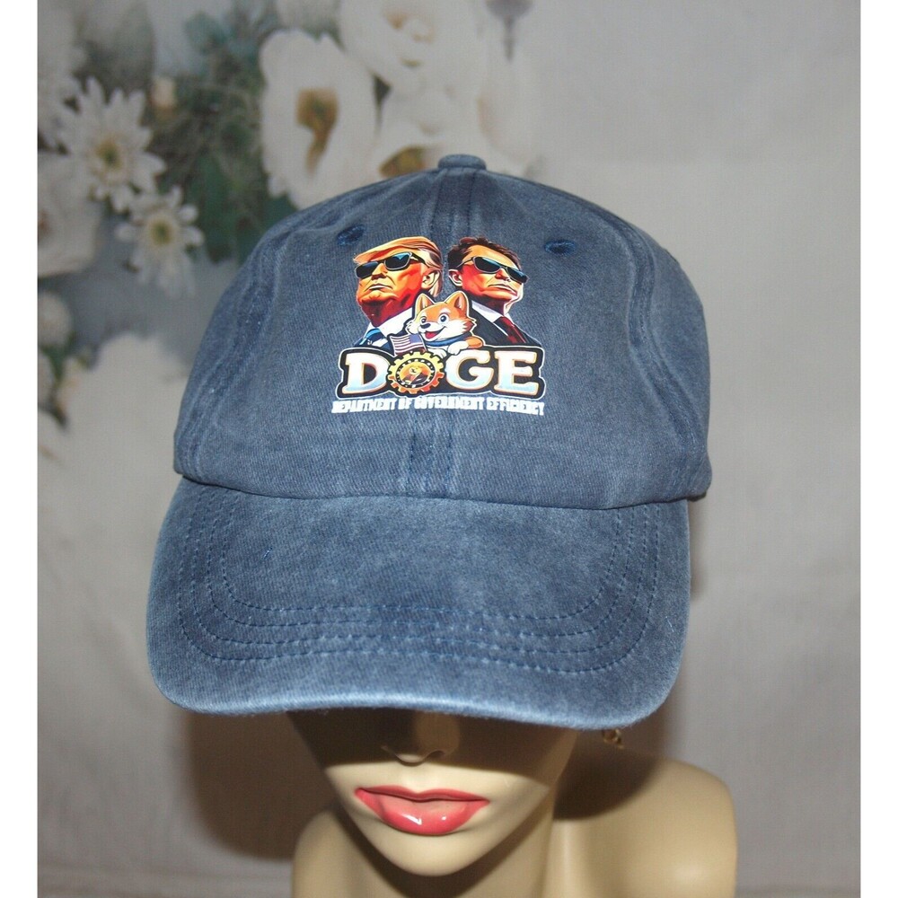 DOGE Hat Department of Government Efficiency Baseball Cap Trump Musk NEW